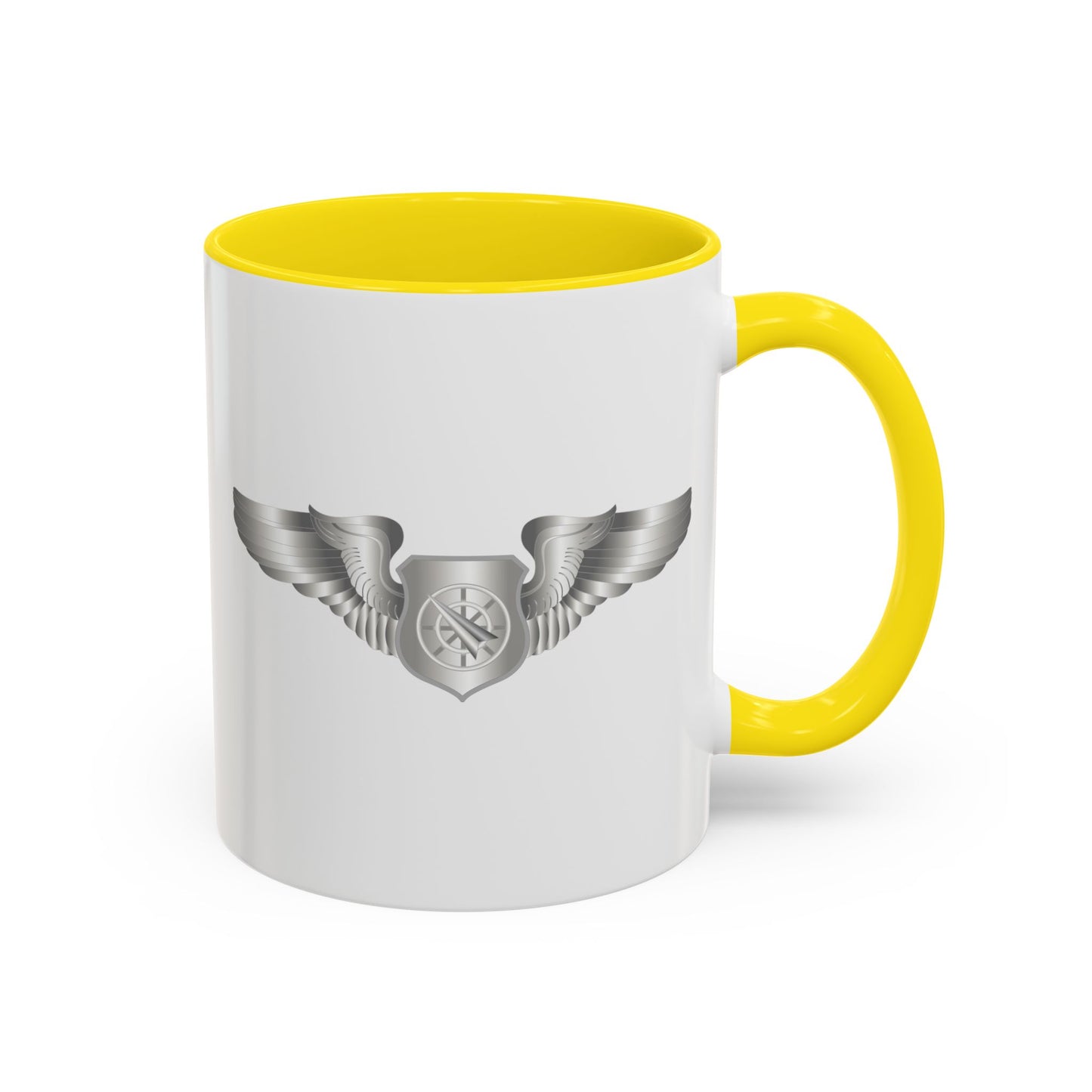 Accent Coffee Mug (11oz & 15oz) - USAF - Air Battle Manager - Basic Wings wo Txt