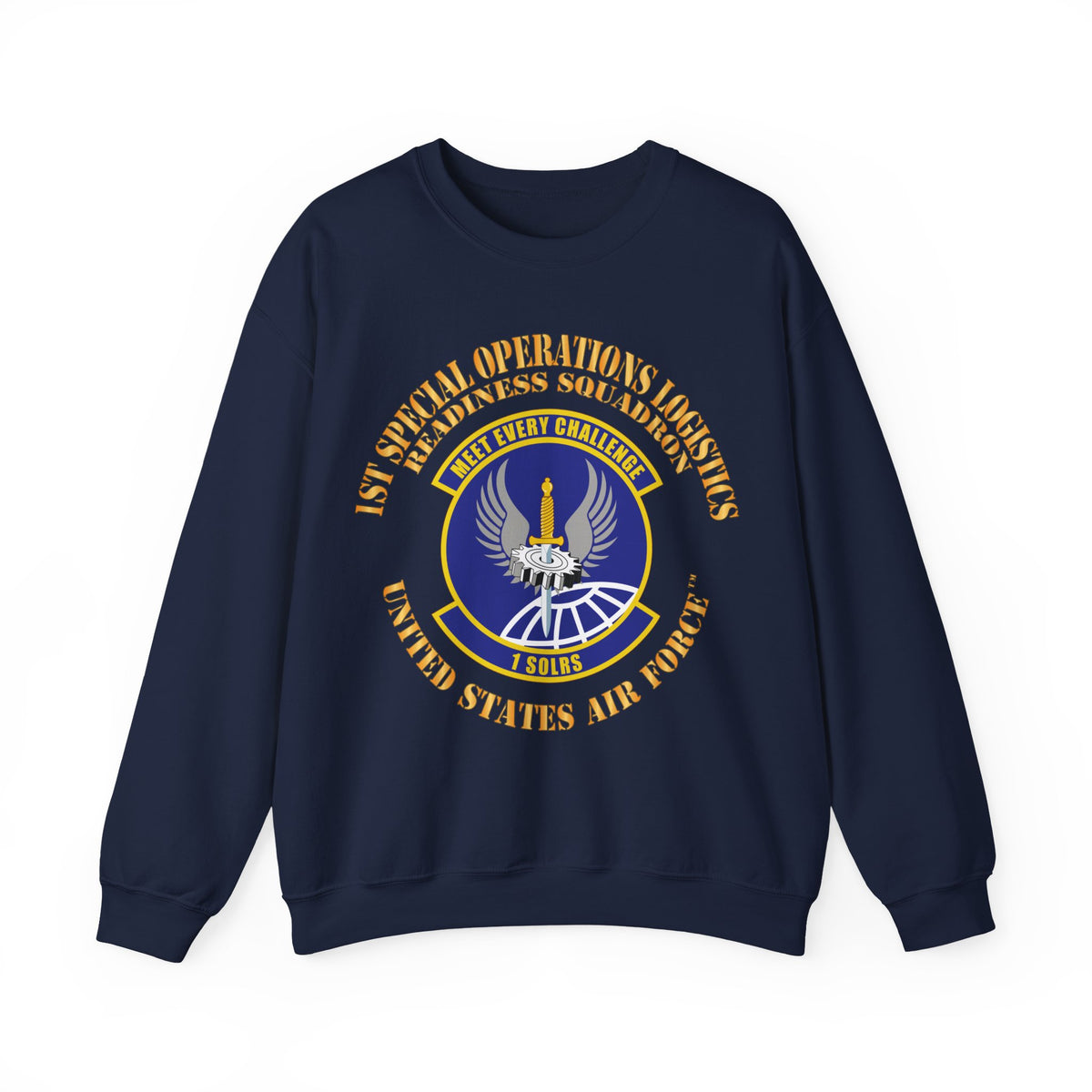 Crewneck Sweatshirt - USAF - 1st Special Operations Logistics Readiness Squadron X 300