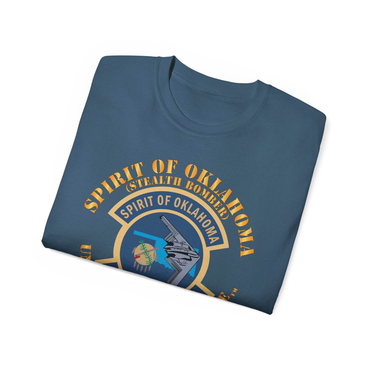 Unisex Ultra Cotton Tee - USAF - B2 - Spirit of Oklahoma - Stealth Bomber X 300