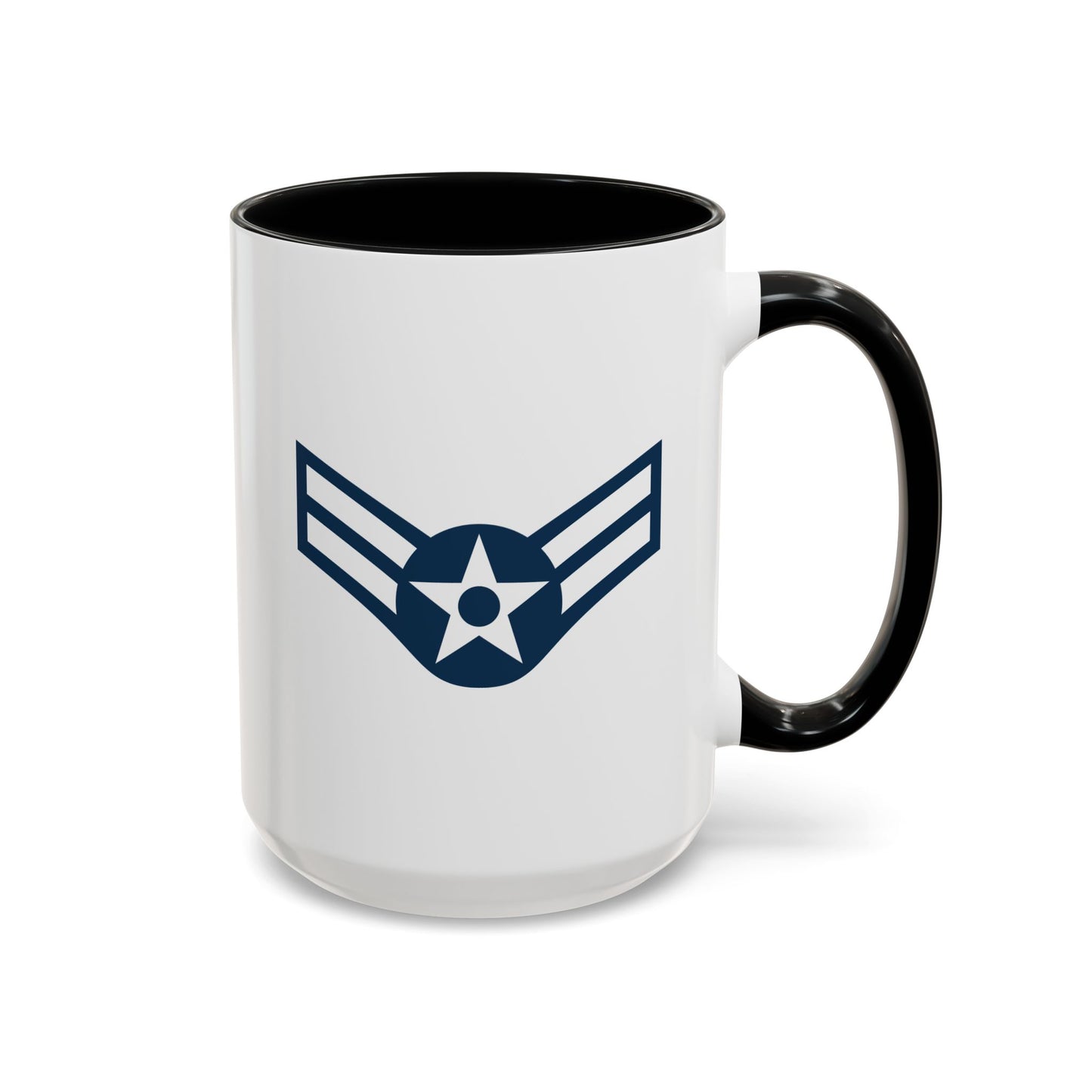 Accent Coffee Mug (11oz & 15oz) - USAF - Airman - First Class (E3) - 2020