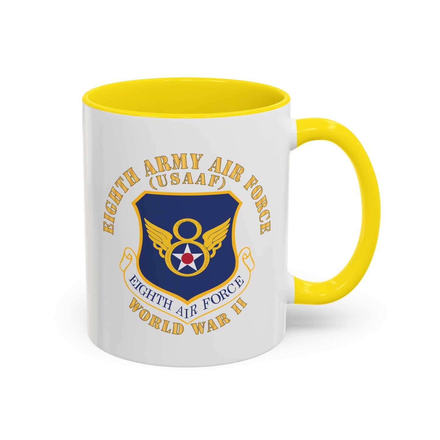 Accent Coffee Mug (11oz & 15oz) - USAF - 8th Air Force - WWII X 300