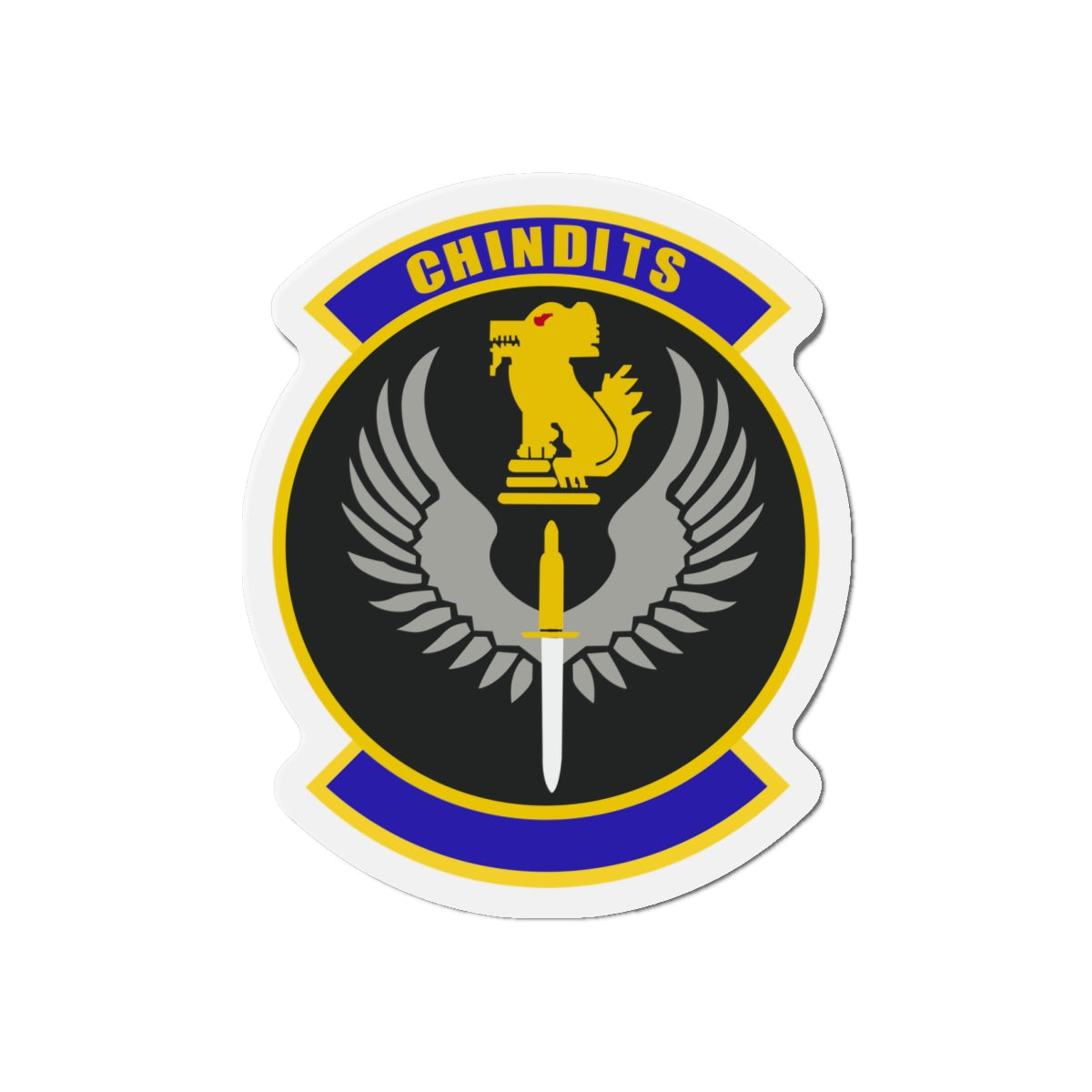 Die-Cut Magnet - USAF - 1st Special Operations Theater Air Operations Sq wo txt X 300
