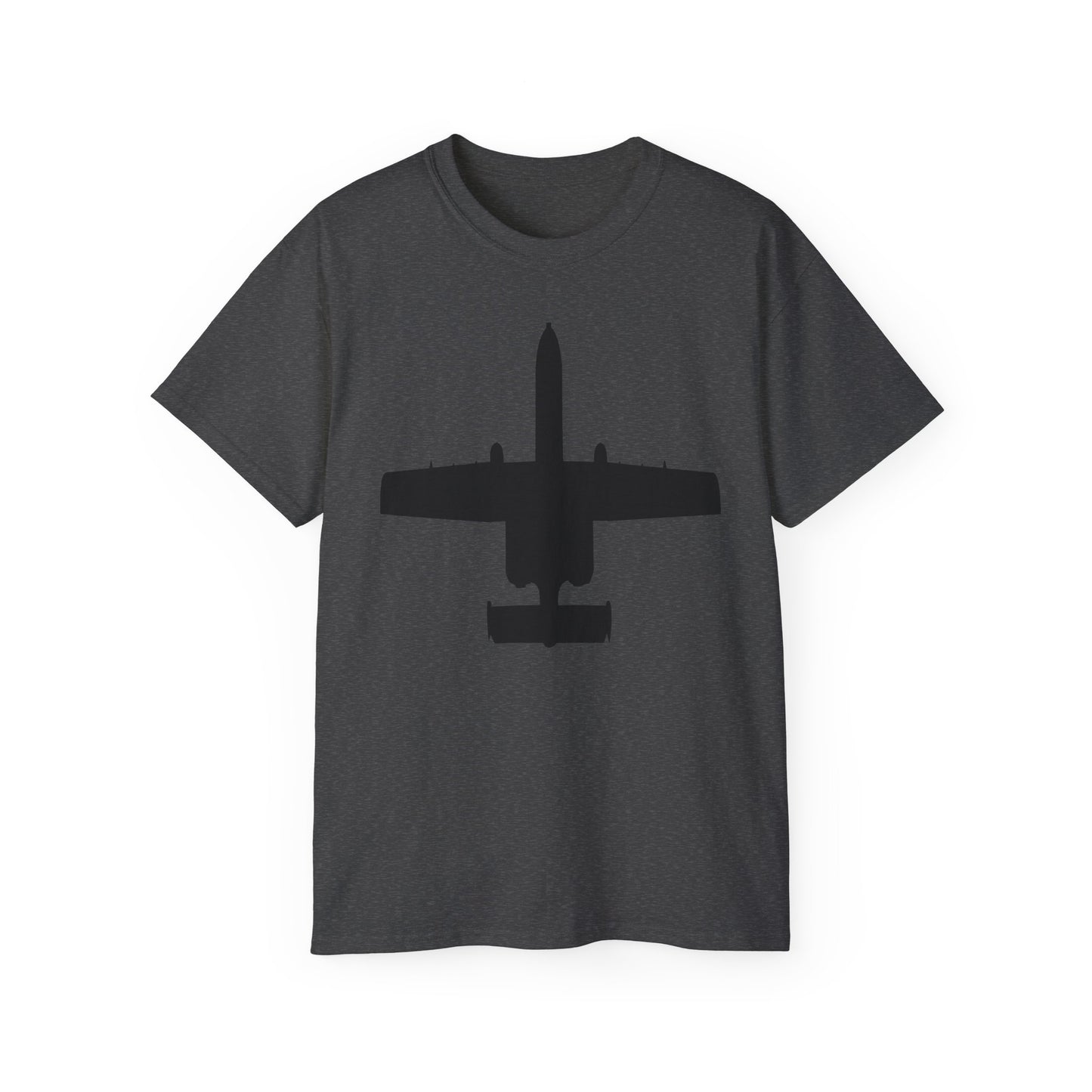 Unisex Ultra Cotton Tee - Aircraft - USAF - A-10 Thunderbolt II - Top - Silhouette X 300
