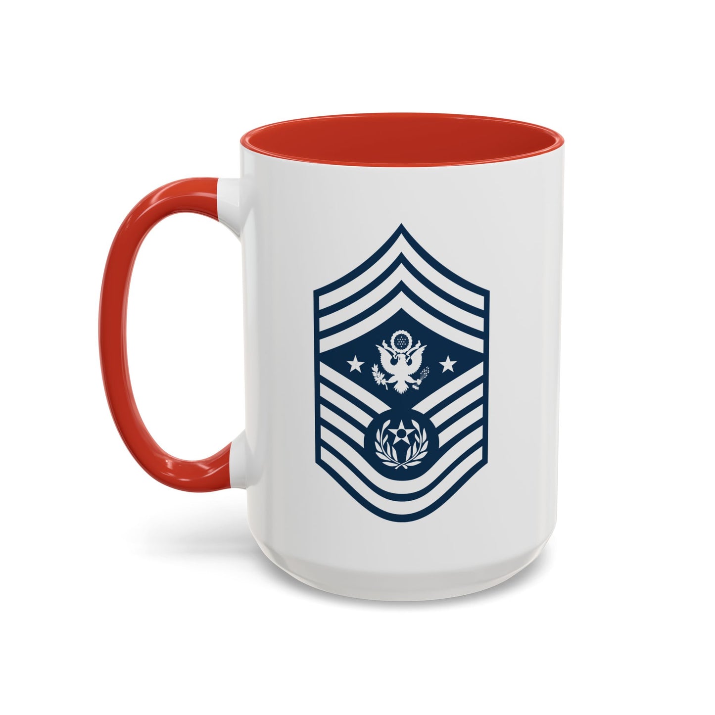 Accent Coffee Mug (11oz & 15oz) - USAF - Chief Master Sergeant of the Air Force (E9d) - 2020
