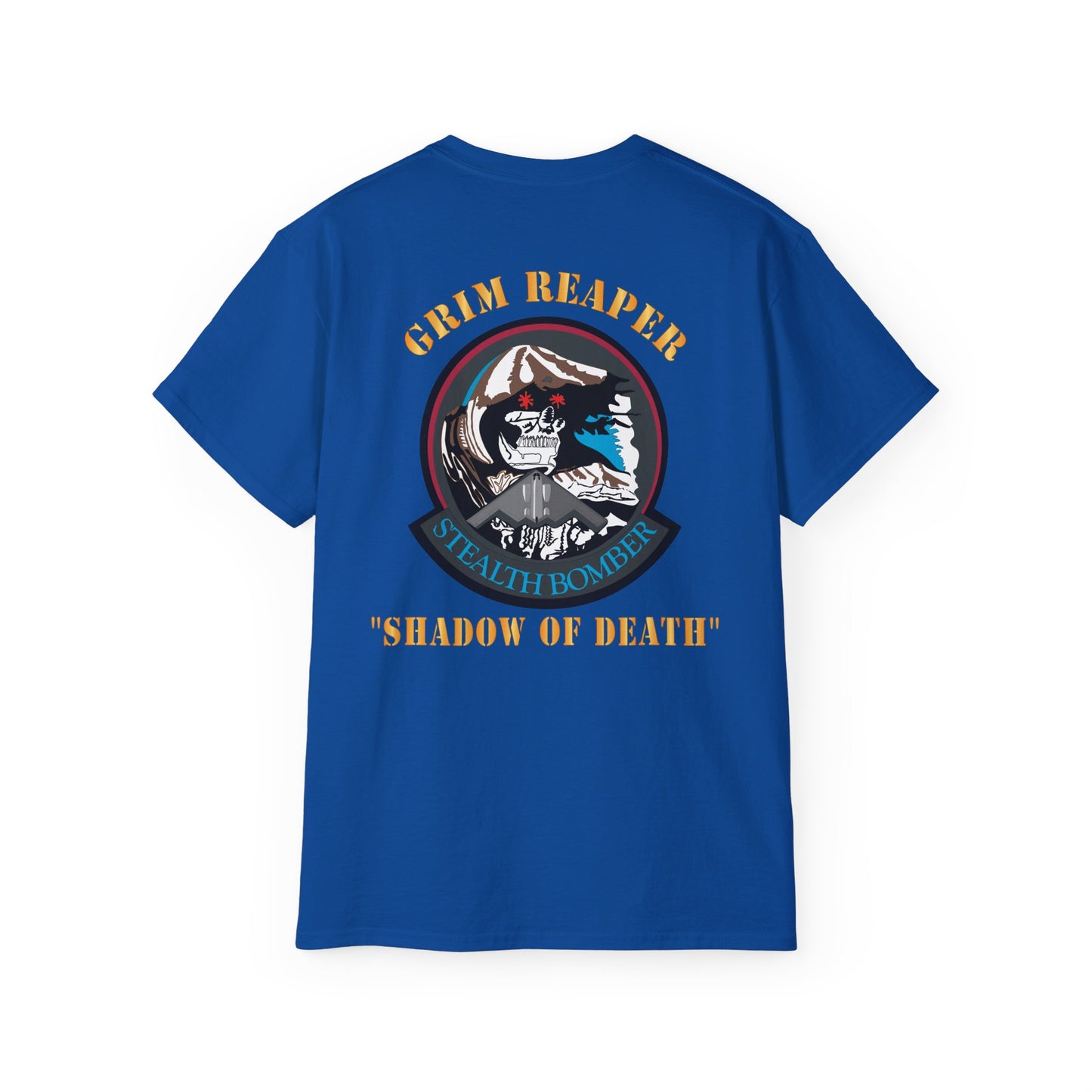 Unisex Ultra Cotton Tee - USAF - B2 - Grim Reaper - Stealth Bomber X 300