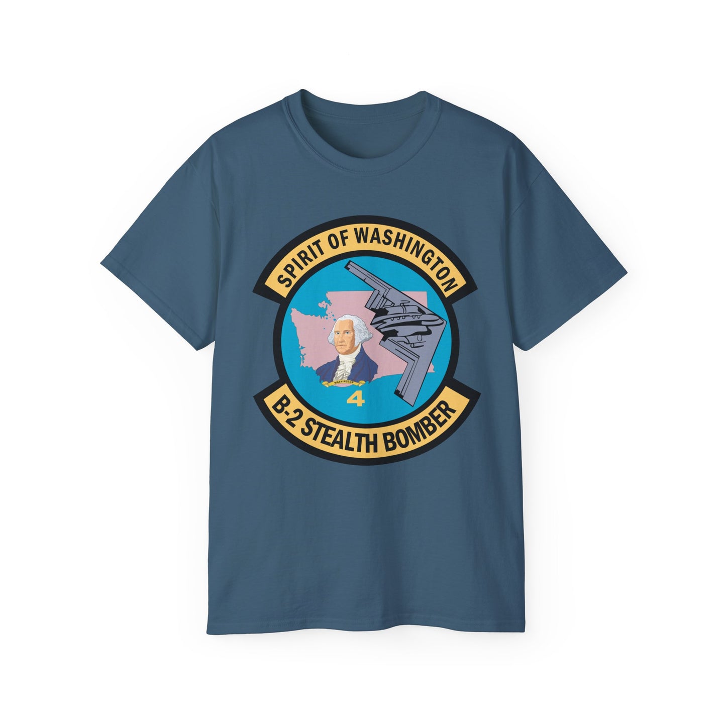 Unisex Ultra Cotton Tee - USAF - B2 - Spirit of Washington - Stealth Bomber wo txt X 300