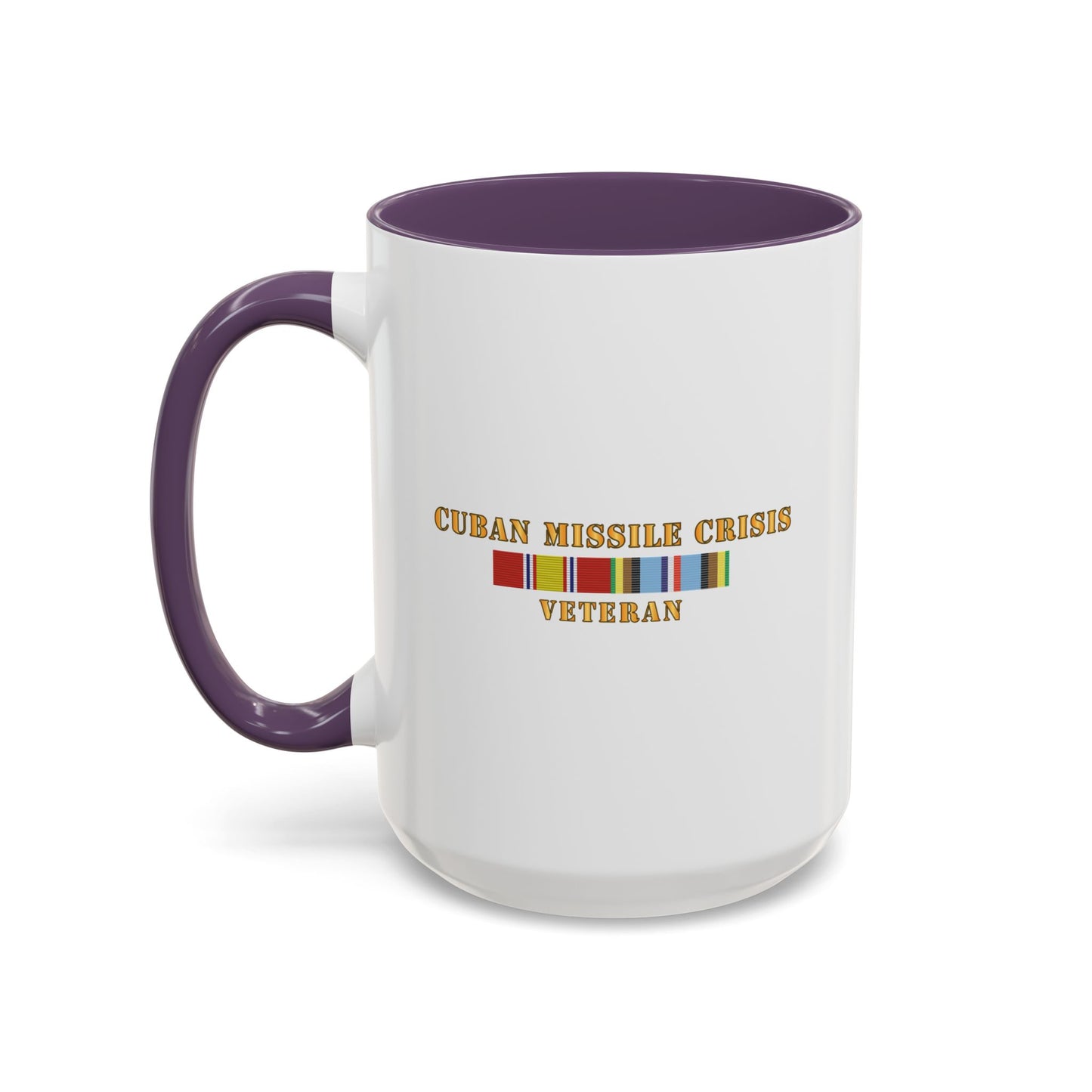Accent Coffee Mug (11oz & 15oz) - USAF - Cuban Missile Crisis w AFEM COLD SVC X 300