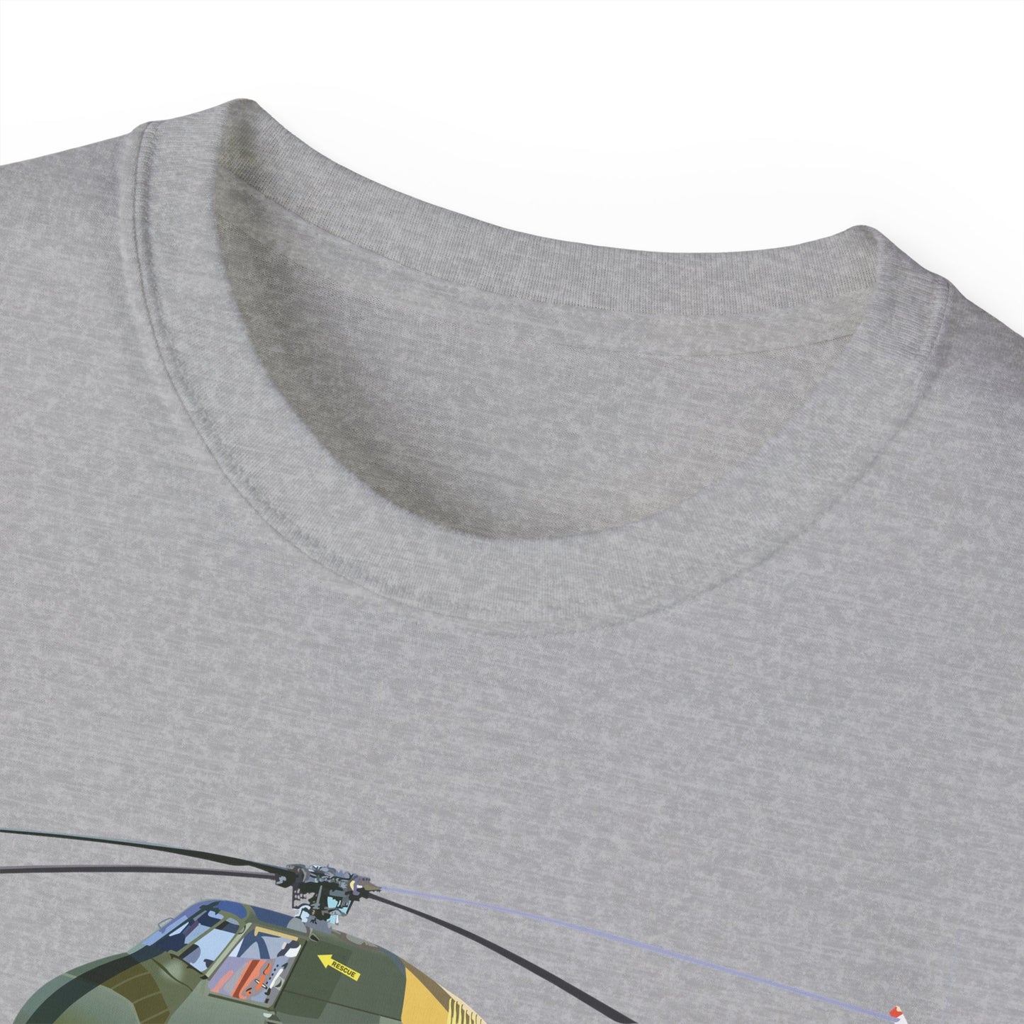 Unisex Ultra Cotton Tee - H-34 Choctaw wo Txt X 300