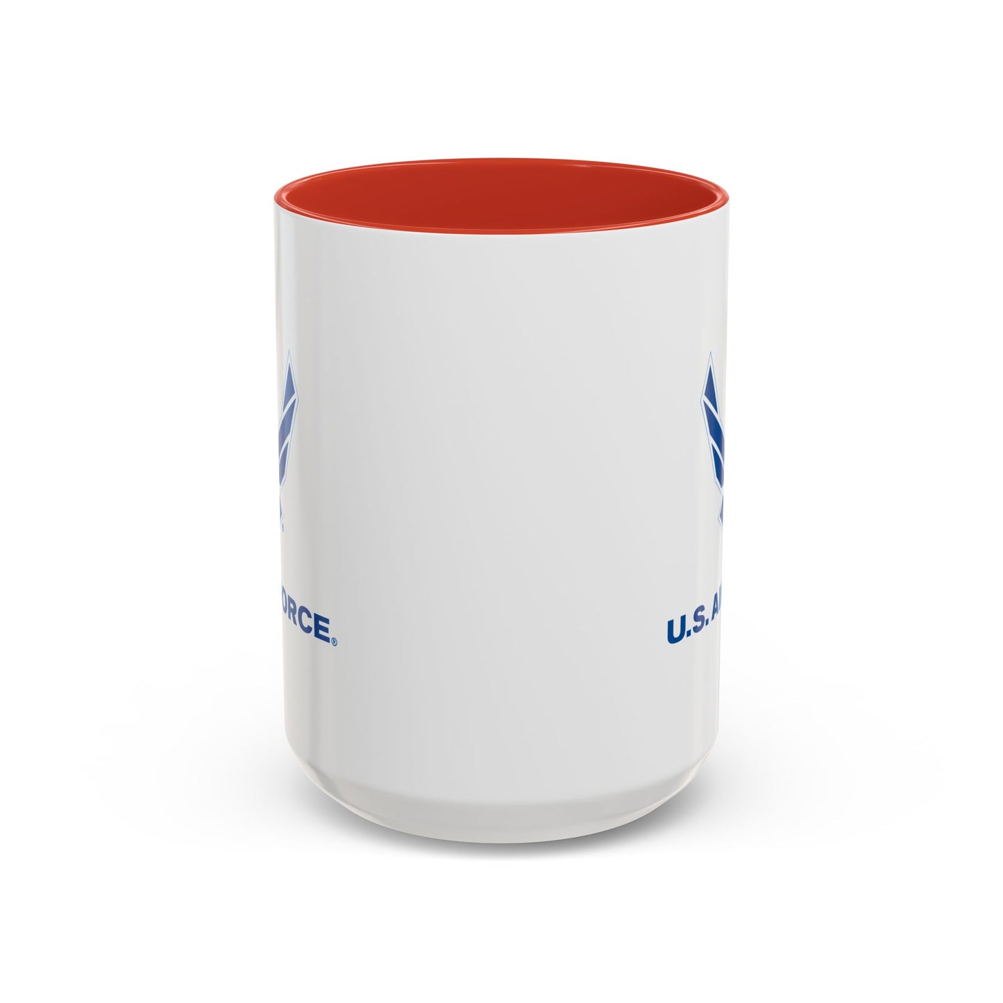 Accent Coffee Mug (11oz & 15oz) - USAF Logo, TM Txt - U S Air Force X 300