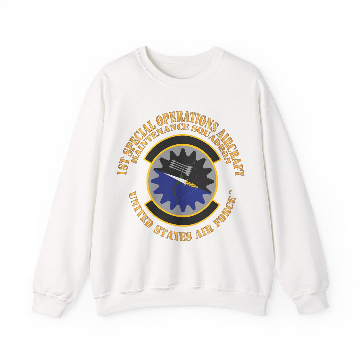 Crewneck Sweatshirt - USAF - 1st Special Operations Aircraft Maintenance Squadron X 300