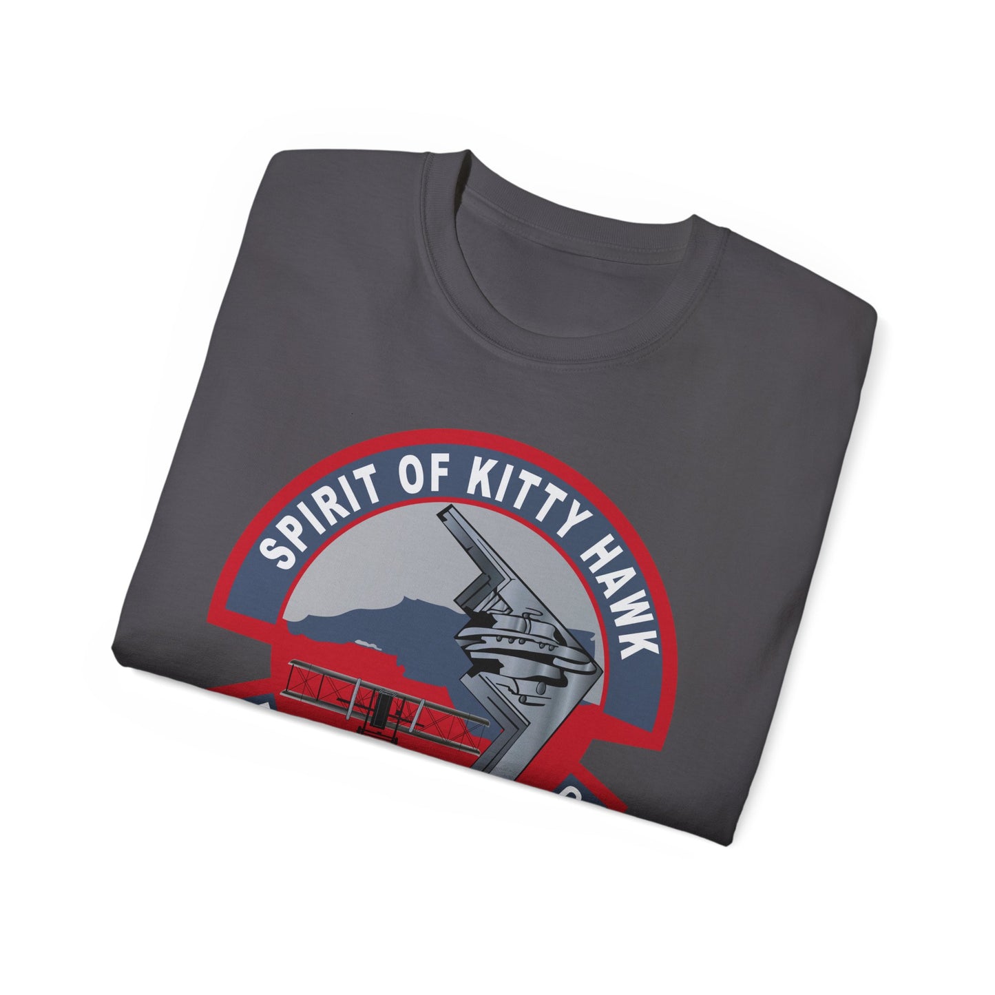 Unisex Ultra Cotton Tee -USAF - B2 - Spirit of Kitty Hawk - Stealth Bomber wo txt X 300