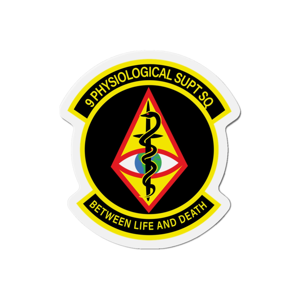 Die-Cut Magnet - USAF - 9th Physiological Support Squadron wo txt X 300