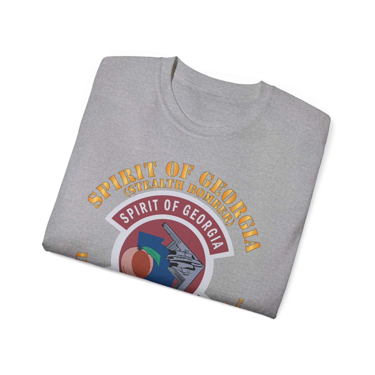 Unisex Ultra Cotton Tee - USAF - B2 - Spirit of Georgia - Stealth Bomber X 300
