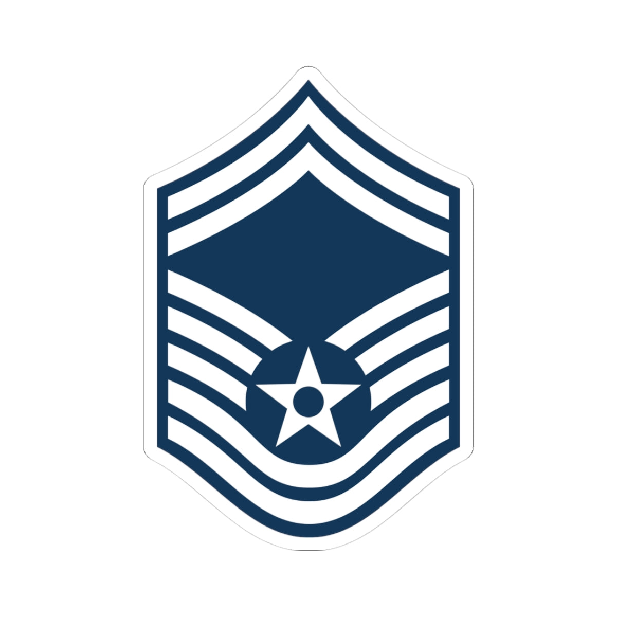 Kiss-Cut Stickers - USAF - Senior Master Sergeant (E8a) - 2020