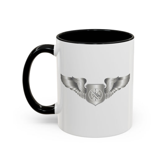 Accent Coffee Mug (11oz & 15oz) - USAF - Air Battle Manager - Basic Wings wo Txt