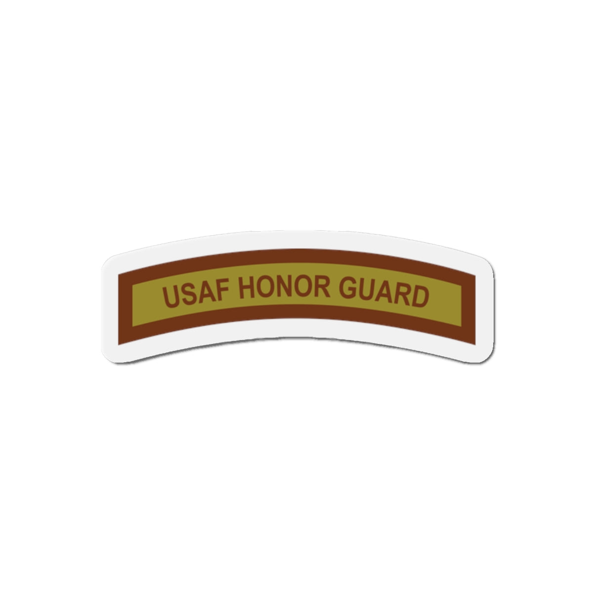 Die-Cut Magnet - USAF - Honor Guard Tab