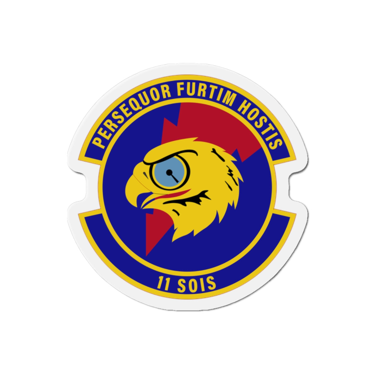 USAF 11th SOIS Die-Cut Magnet | Air Force Stickers Plus