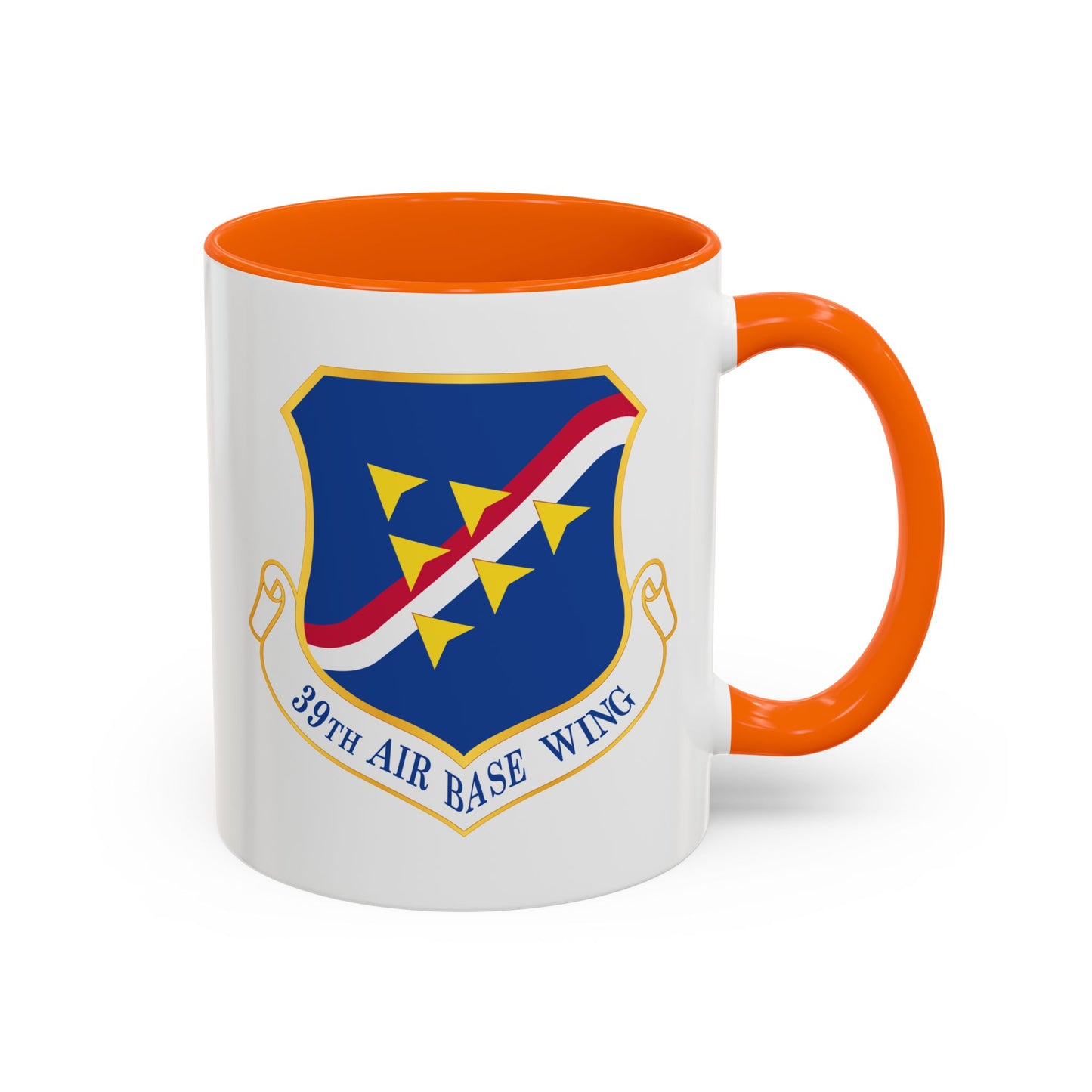 Accent Coffee Mug (11oz & 15oz) - USAF - 39th Airbase Wing wo Txt
