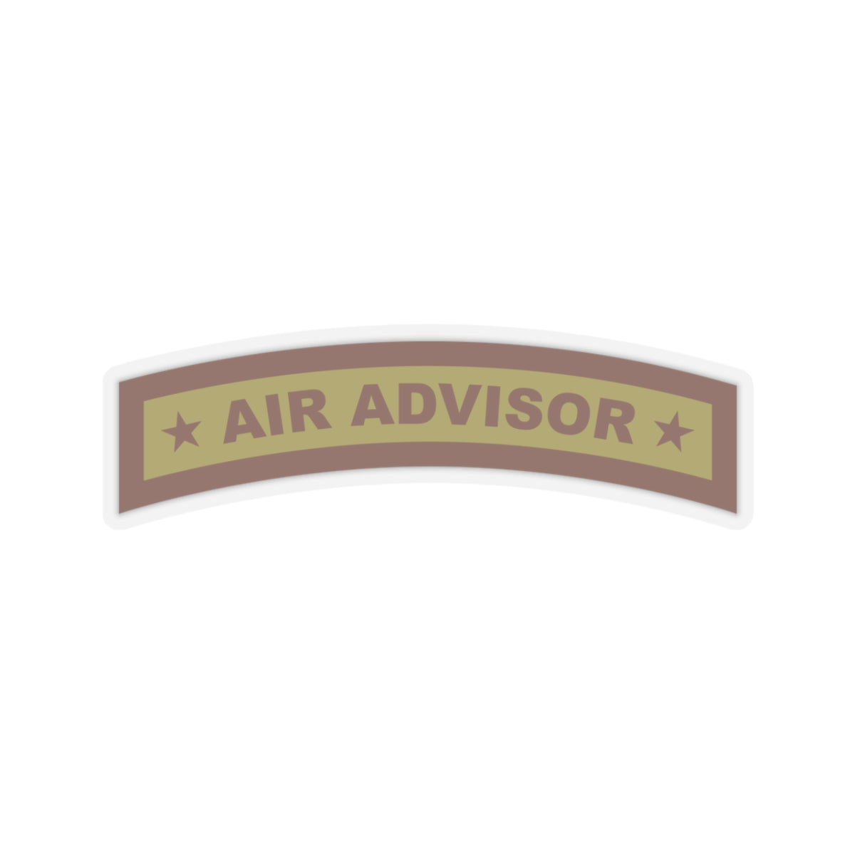 Kiss-Cut Stickers - USAF - Advanced Air Advisor Tab