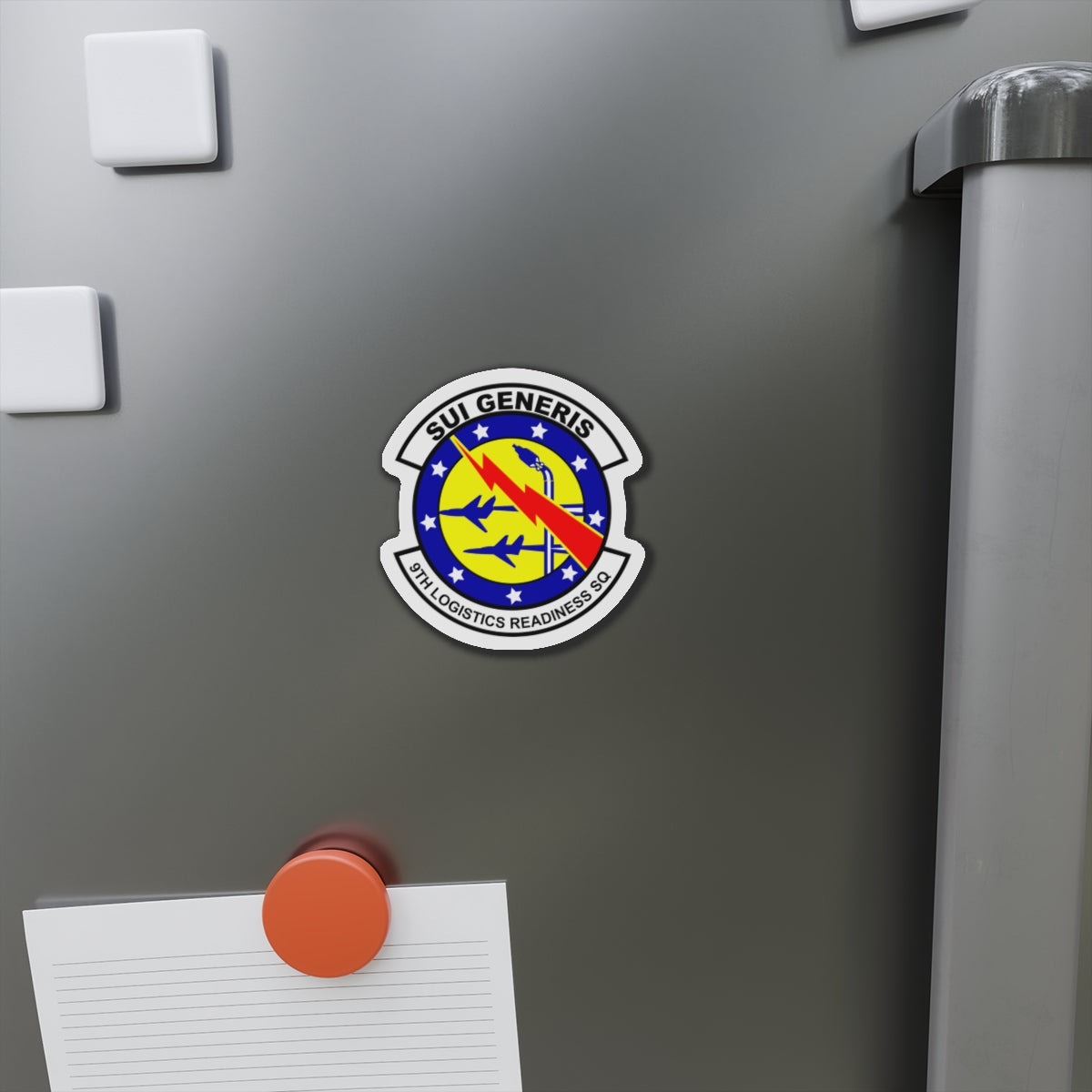 Die-Cut Magnet - USAF - 9th Logistics Readiness Squadron wo txt X 300