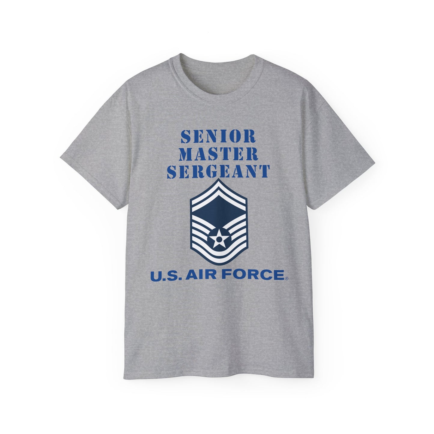Unisex Ultra Cotton Tee - USAF - Senior Master Sergeant (E8a) - 2020 - US Air Force w Text X 300