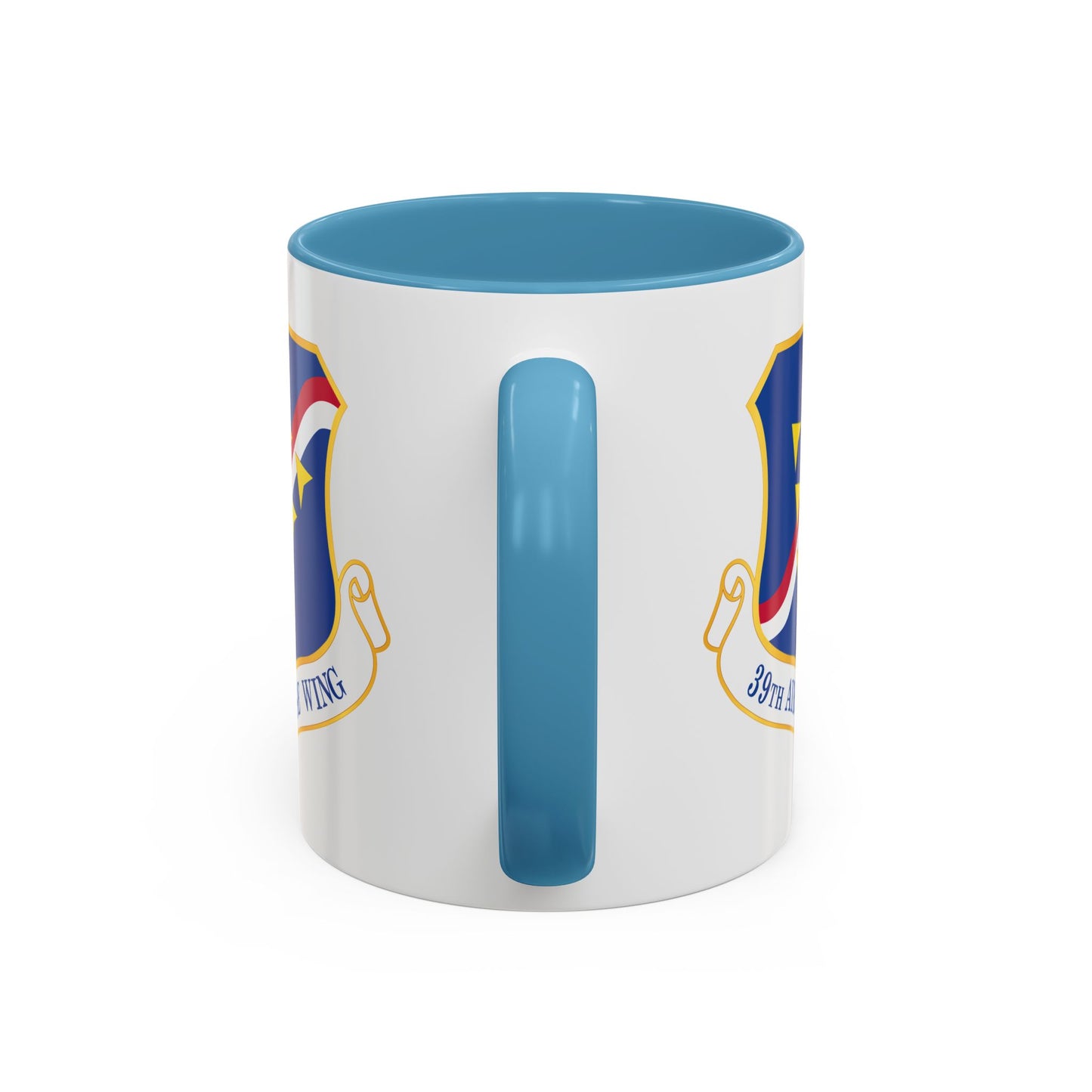 Accent Coffee Mug (11oz & 15oz) - USAF - 39th Airbase Wing wo Txt
