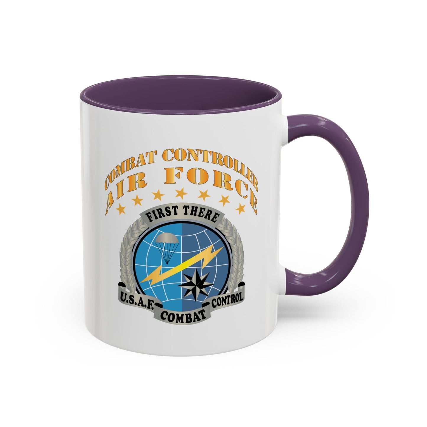 Accent Coffee Mug (11oz & 15oz) - USAF - Combat Controller X 300
