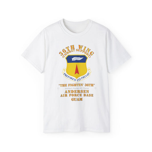 Unisex Ultra Cotton Tee - USAF - 36th Wing - Anderson AFB - Guam
