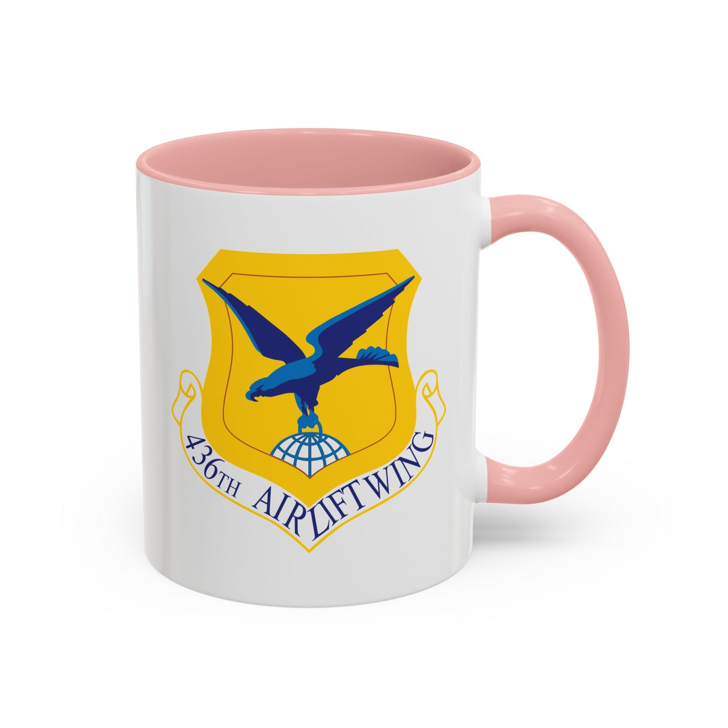 Accent Coffee Mug (11oz & 15oz) - USAF - 436th Airlift Wing wo Txt X 300