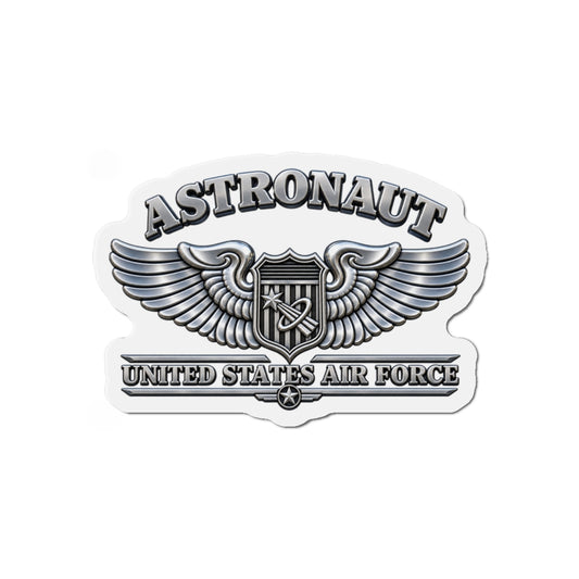 Die-Cut Magnet - USAF - Basic Astronaut Badge - United States Air Force - 3D - Enhanced