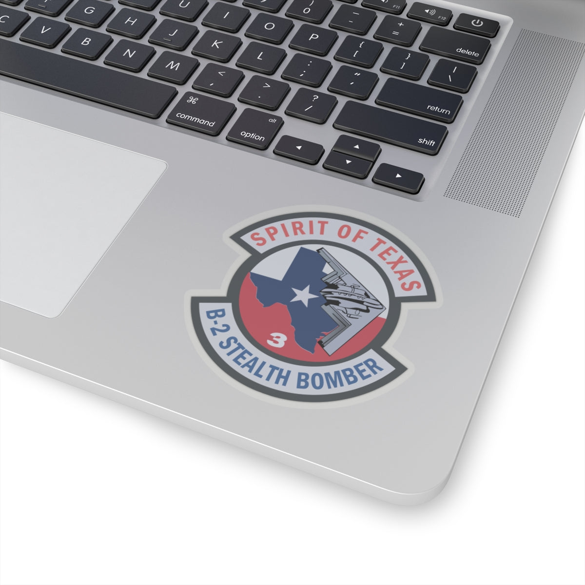 Kiss-Cut Stickers - USAF - B2 - Spirit of Texas - Stealth Bomber wo txt X 300