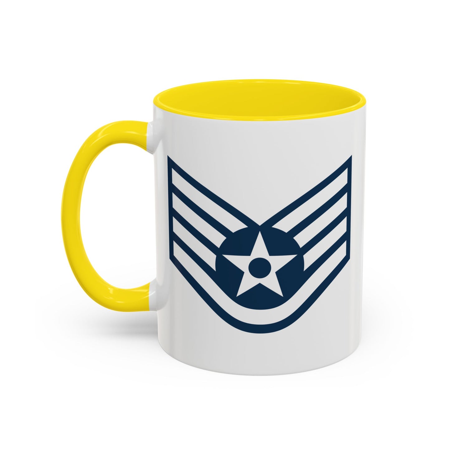 Accent Coffee Mug (11oz & 15oz) - USAF - Staff Sergeant (E5) - 2020