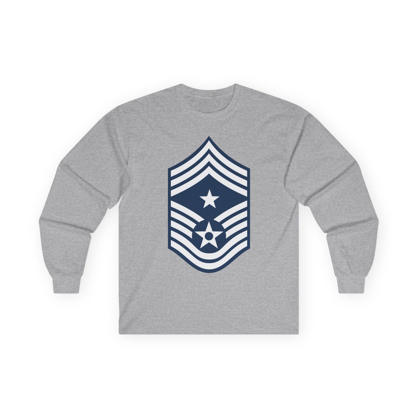 Unisex Ultra Cotton Long Sleeve Tee - USAF - Command Chief Master Sergeant (E9c) - 2020