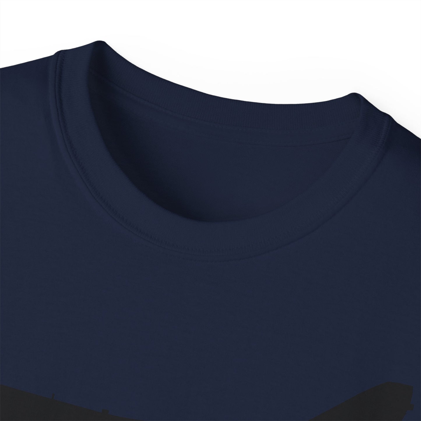 Unisex Ultra Cotton Tee - Aircraft - Navy - A-7B Corsair II - Side - Silhouette X 300