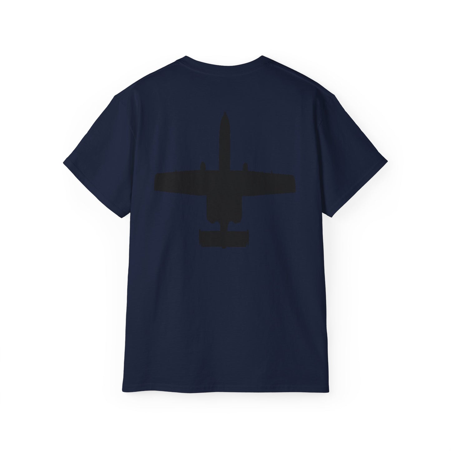 Unisex Ultra Cotton Tee - Aircraft - USAF - A-10 Thunderbolt II - Top - Silhouette X 300