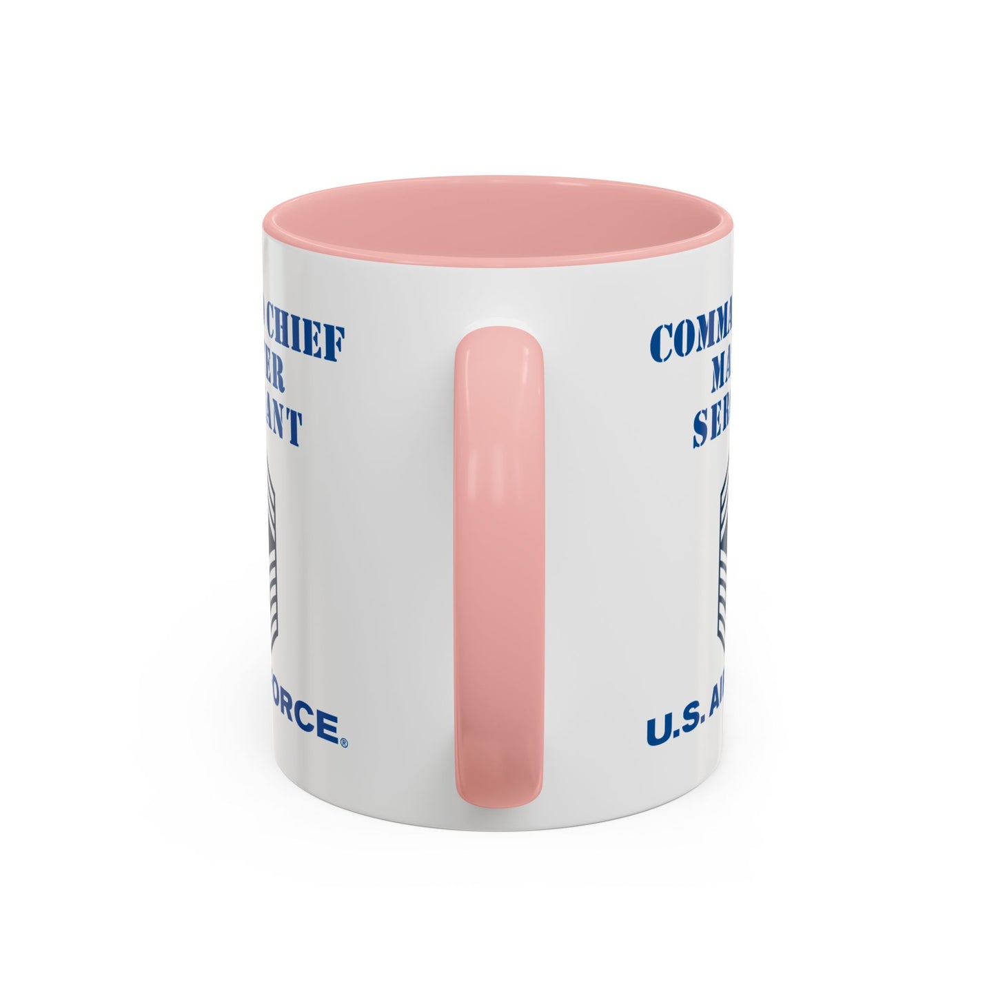 Accent Coffee Mug (11oz & 15oz) - USAF - Command Chief Master Sergeant (E9c) - 2020 - US Air Force w Text X 300