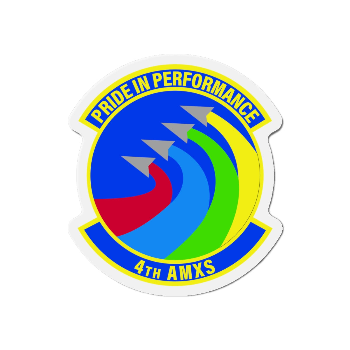 Die-Cut Magnet - USAF - 4th Aircraft Maintenance Sq wo txt