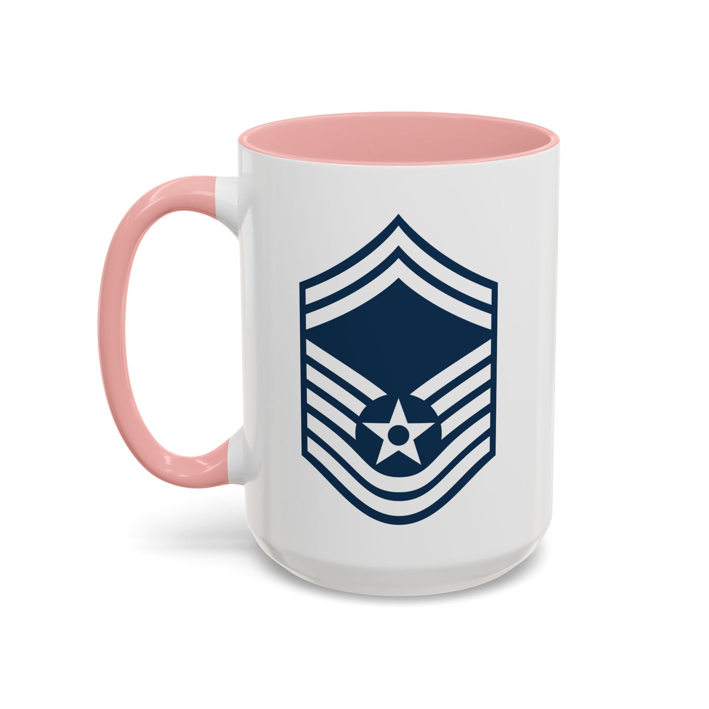 Accent Coffee Mug (11oz & 15oz) - USAF - Senior Master Sergeant (E8a) - 2020