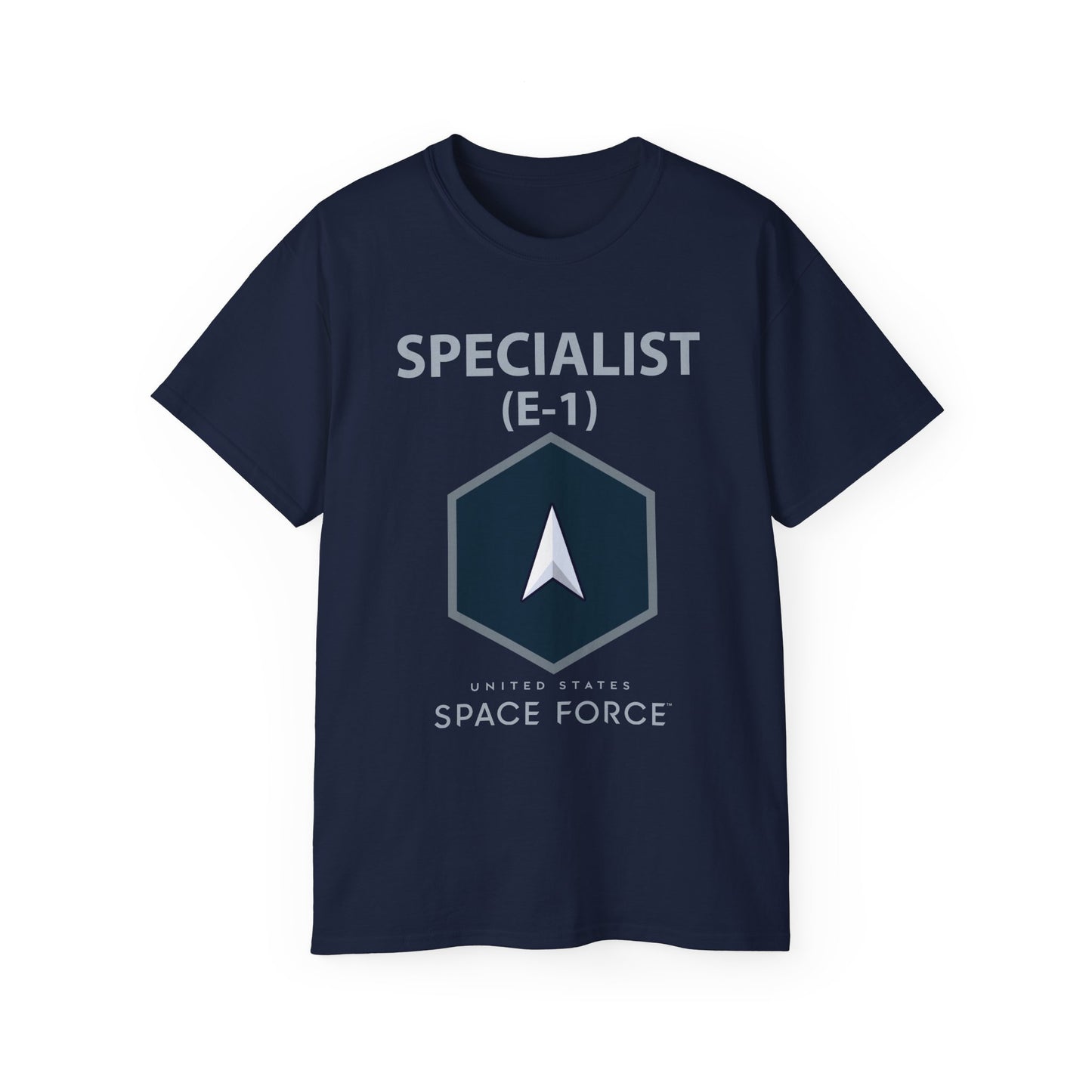 Unisex Ultra Cotton Tee - USSF - E1 Specialist - US Space Force X 300