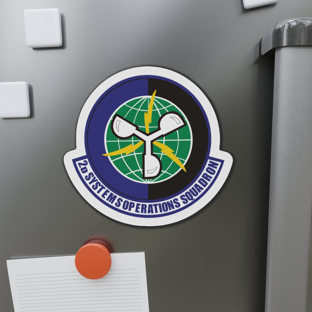 Die-Cut Magnet - USAF - 2d Systems Operations Squadron wo txt