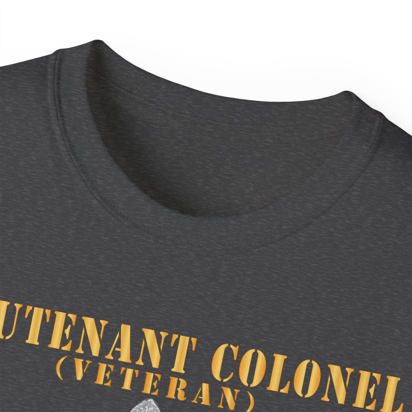 Unisex Ultra Cotton Tee - USAF - Lieutenant Colonel - LTC - Veteran - Flat - TM X 300