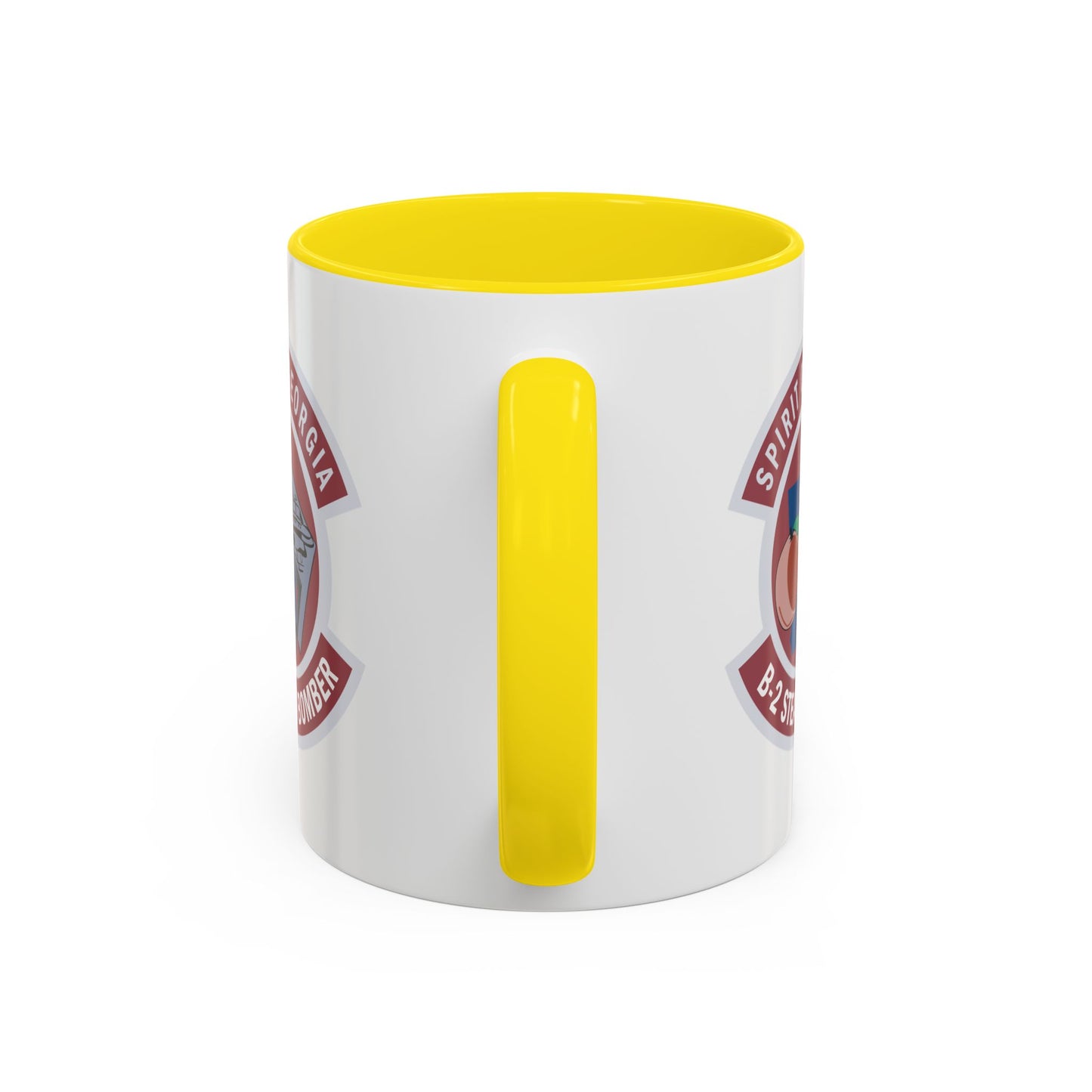 Accent Coffee Mug (11oz & 15oz) - USAF - B2 - Spirit of Georgia - Stealth Bomber wo txt X 300