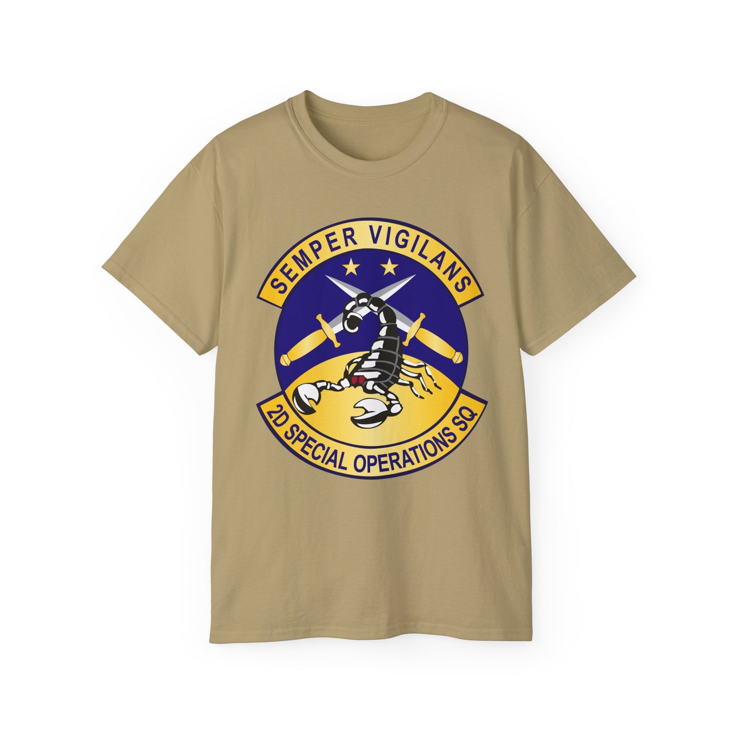 Unisex Ultra Cotton Tee - USAFSOF - 2nd Special Operations Squadron wo Txt