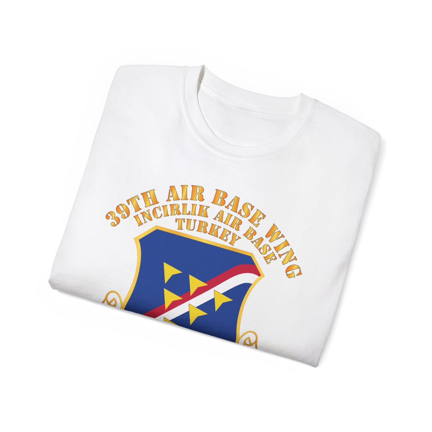 Unisex Ultra Cotton Tee - USAF - 39th Airbase Wing - 3rd AF - Incirlik Air Base - Turkey