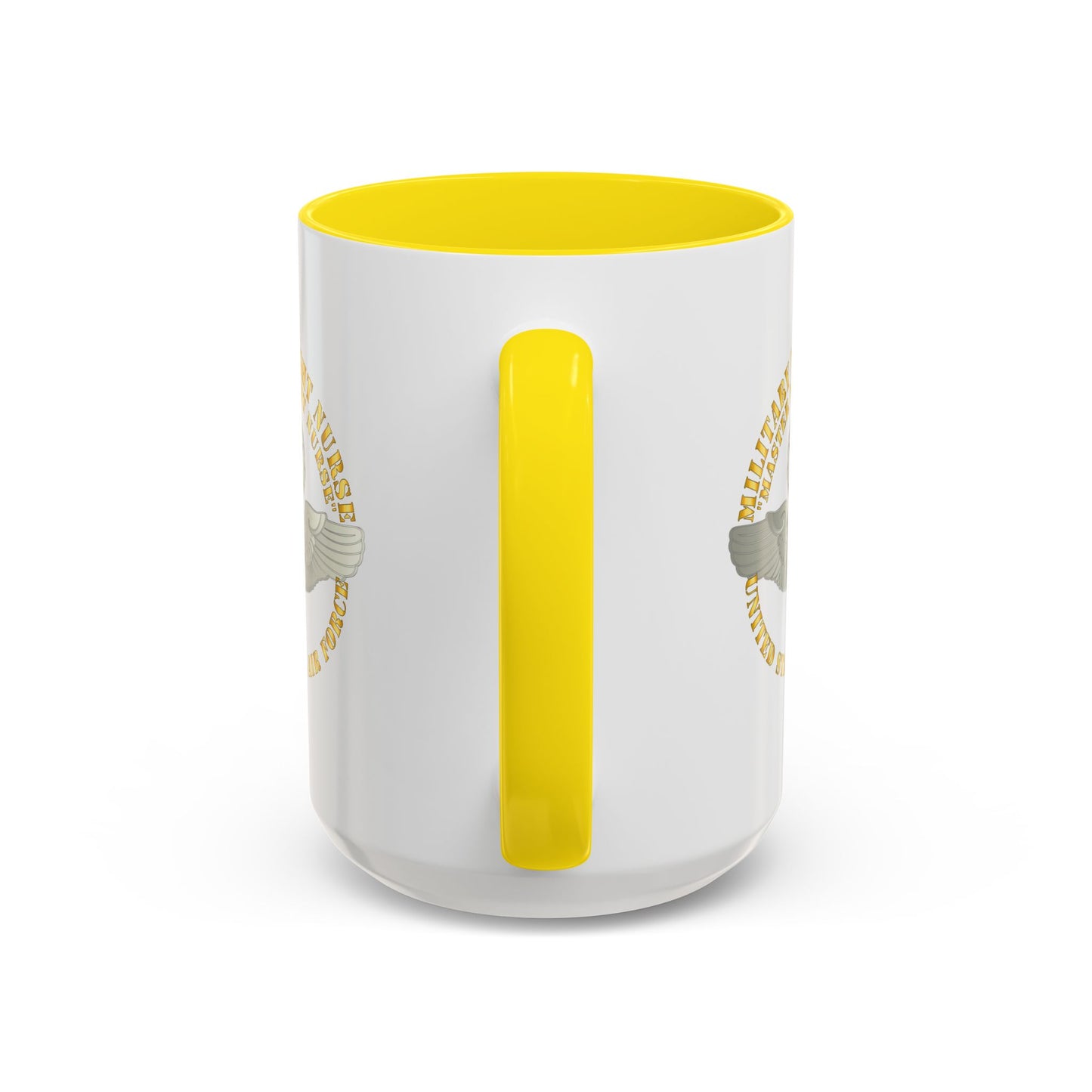 Accent Coffee Mug (11oz & 15oz) - USAF - Military Flight Nurse - Flight Nurse - Master