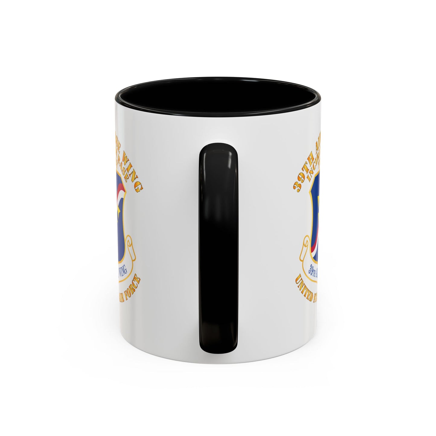 Accent Coffee Mug (11oz & 15oz) - USAF - 39th Airbase Wing - 3rd AF - Incirlik Air Base - Turkey