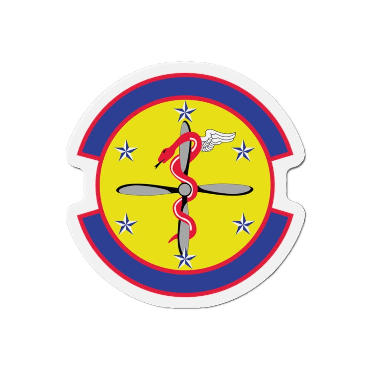 Die-Cut Magnet - USAF - 2nd Operational Medical Readiness Squadron wo txt