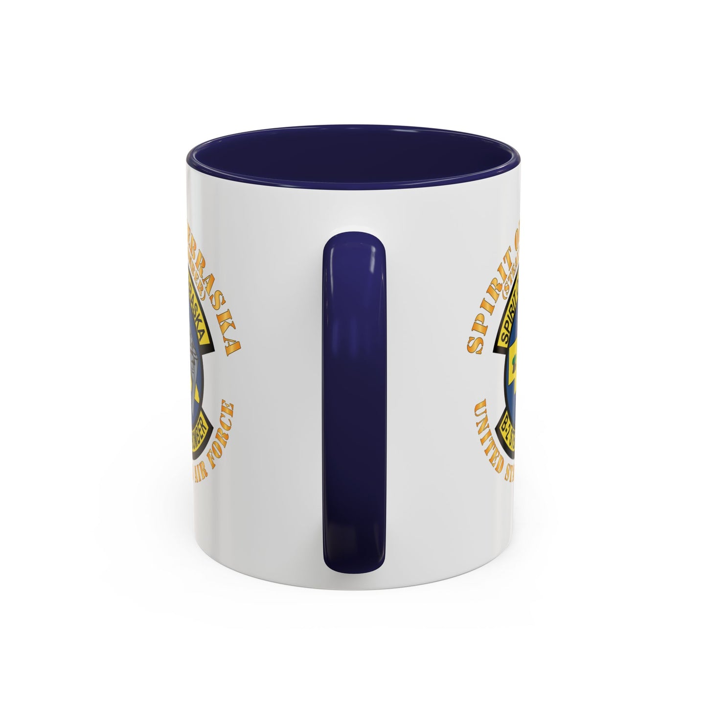 Accent Coffee Mug (11oz & 15oz) - USAF - B2 - Spirit of Nebraska - Stealth Bomber X 300