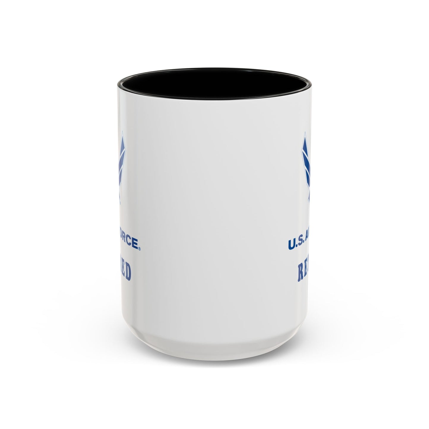 Accent Coffee Mug (11oz & 15oz) - USAF - Air Force - Retired X 300