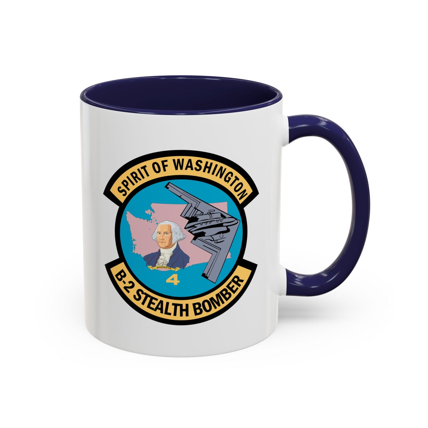 Accent Coffee Mug (11oz & 15oz) - USAF - B2 - Spirit of Washington - Stealth Bomber wo txt X 300